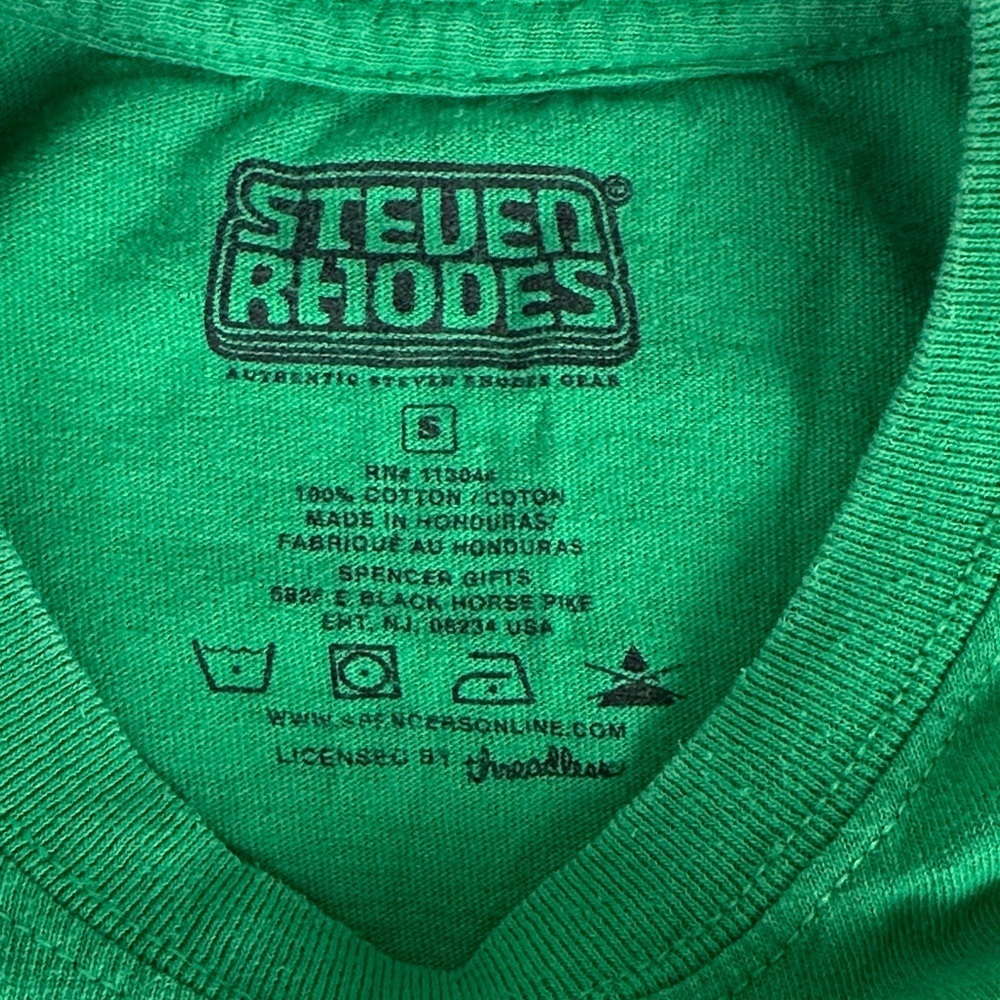 Steven Rhodes Let's Make Special Brownies T-Shirt - Green, Size Small - Picture 2 of 8